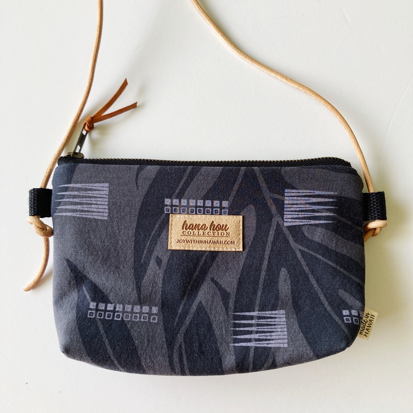 Hana Hou // Mini Crossbody 004 // Made in Hawaii with pre-loved aloha shirts