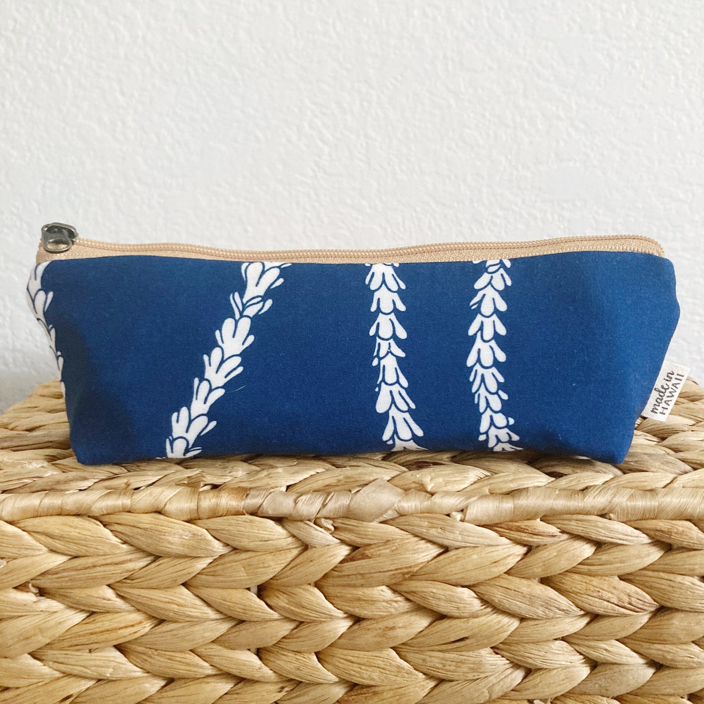 HAWAI'I ARTIST // Small Pencil Pouch 004 // Print design by Kamea Designs
