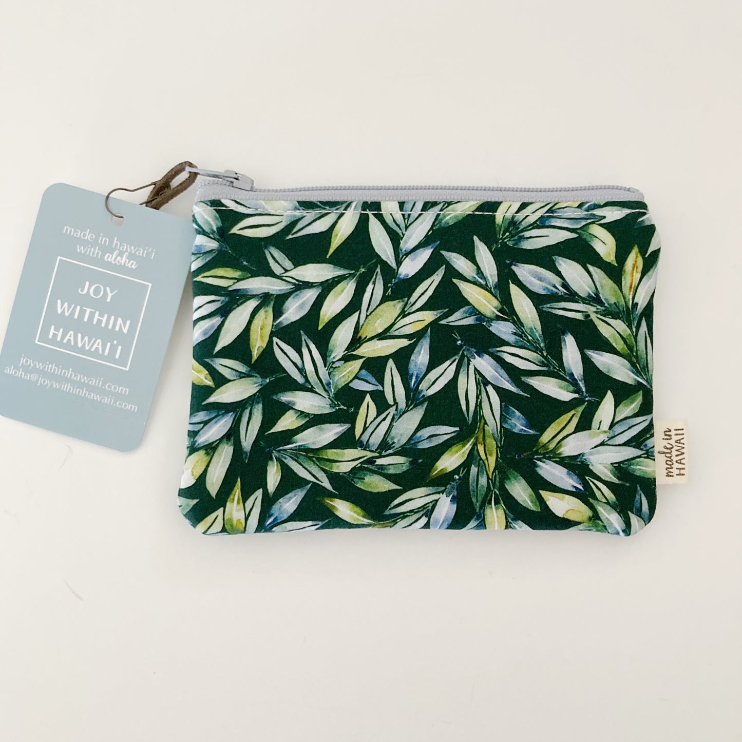 HAWAI'I ARTIST // Mini Pouch 012 // Print design by Kaulumaika