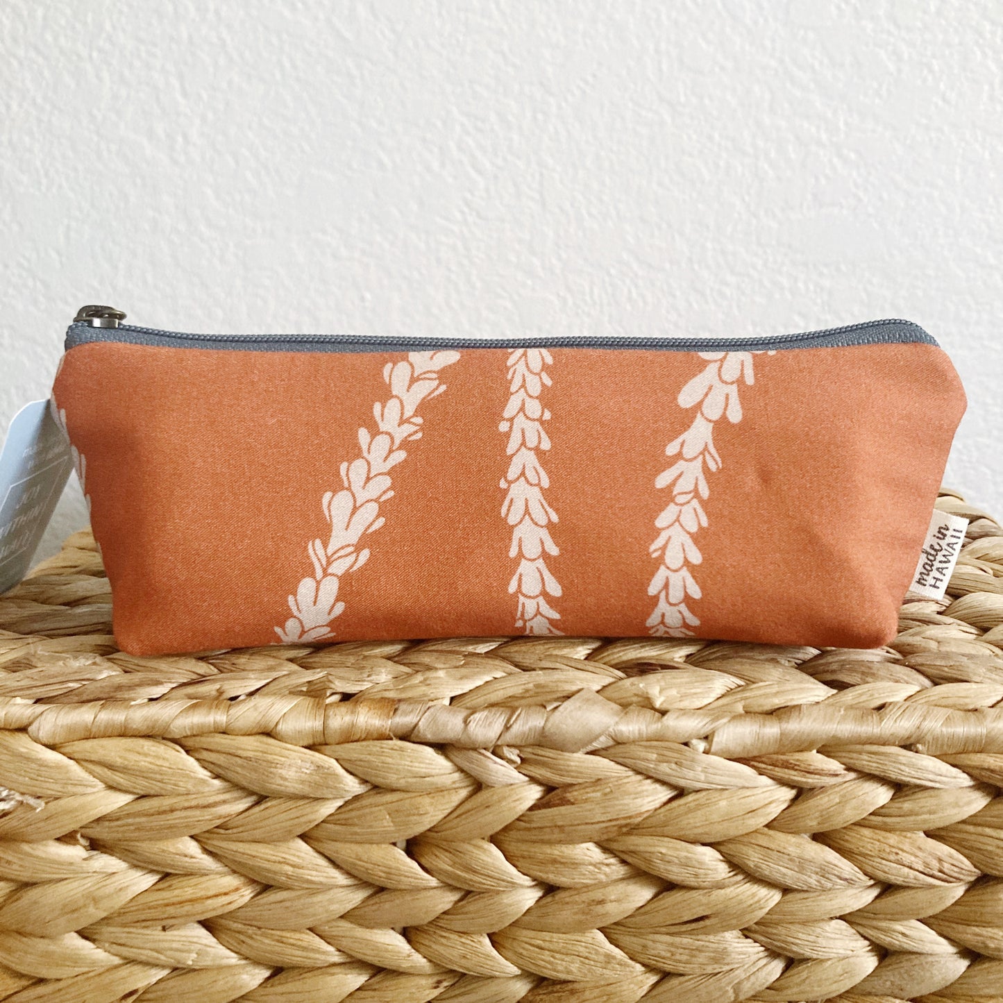 HAWAI'I ARTIST // Small Pencil Pouch 006 // Print design by Kamea Designs