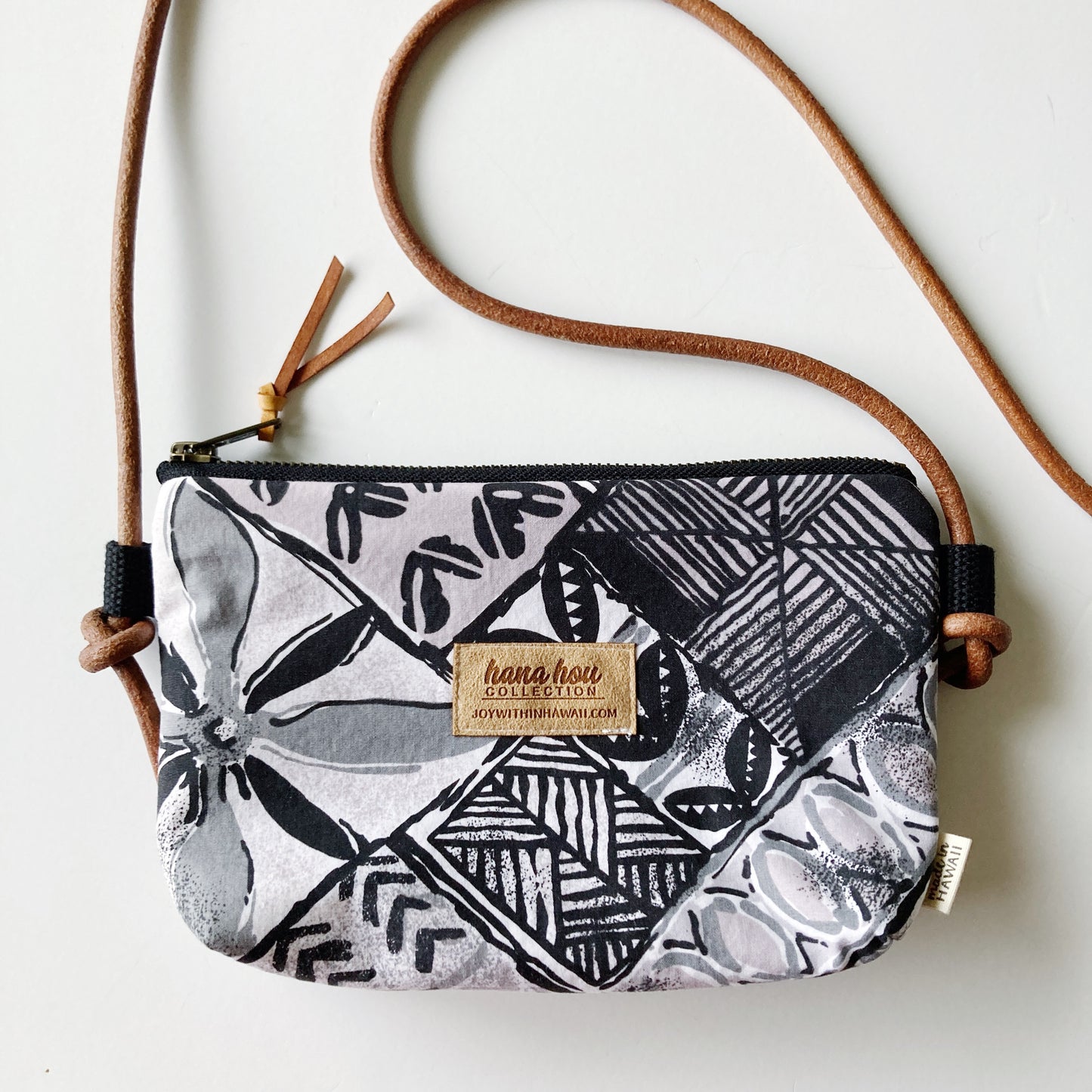 Hana Hou // Mini Crossbody 006 // Made in Hawaii with pre-loved aloha shirts