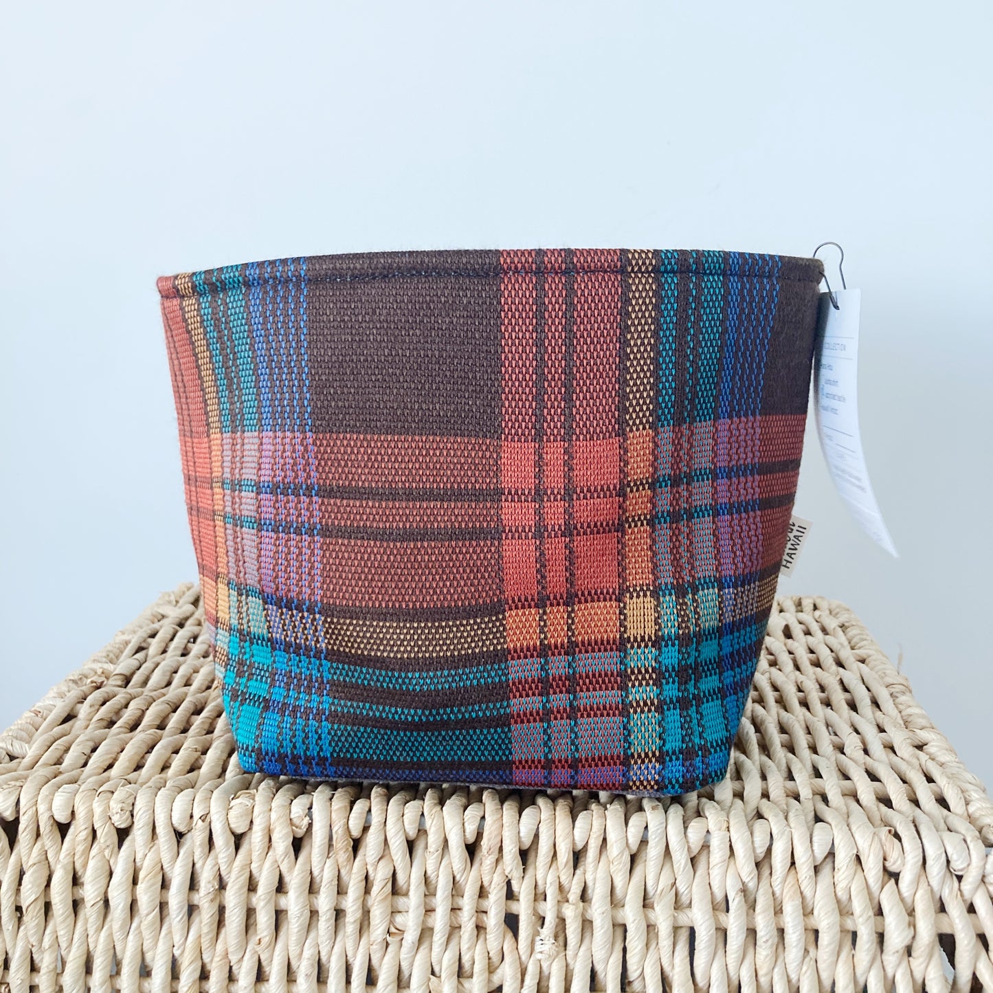 HANA HOU // 6" Plant Bag 004 // Made in Hawaii with upcycled fabric