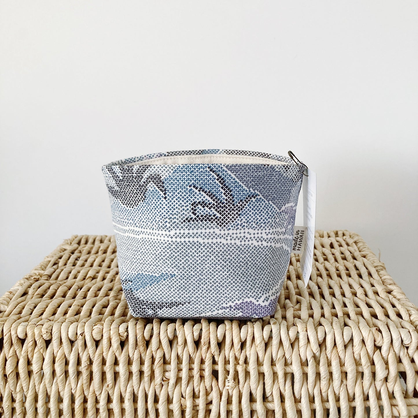 Hana Hou // 4" Plant Bag 011 // MADE IN HAWAII with upcycled kimono