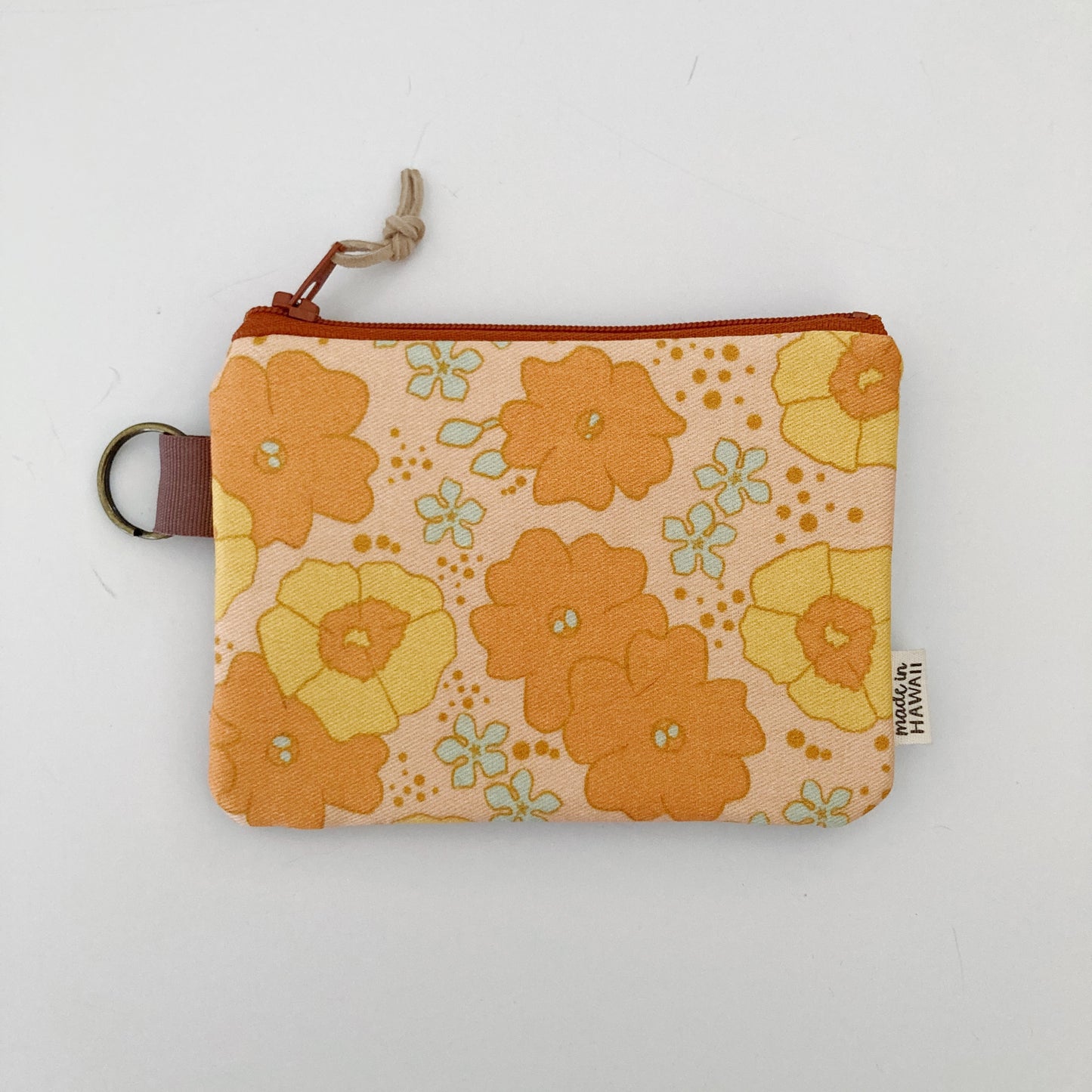 HAWAI'I ARTIST // Mini Pouch 022 // Print design by Millie Anne Me