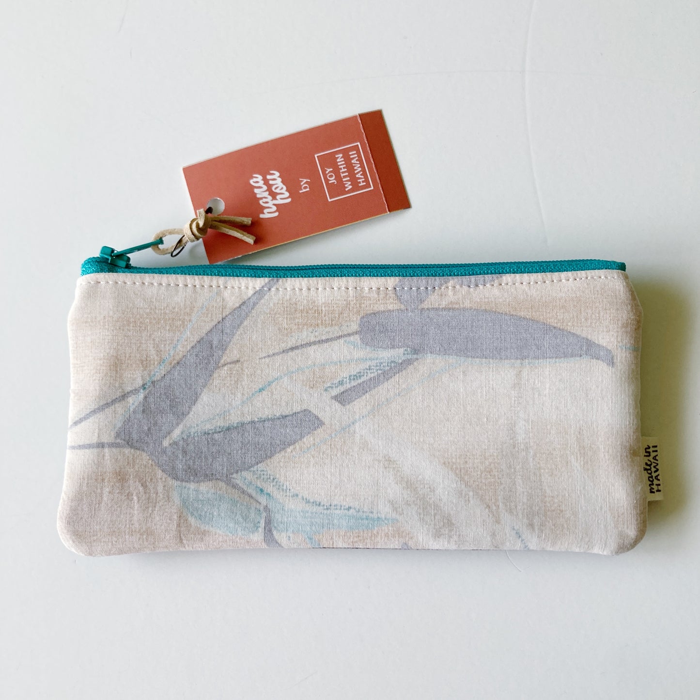 Hana Hou // Eyeglass pouch 007 // Made in Hawaii with pre-loved aloha shirt