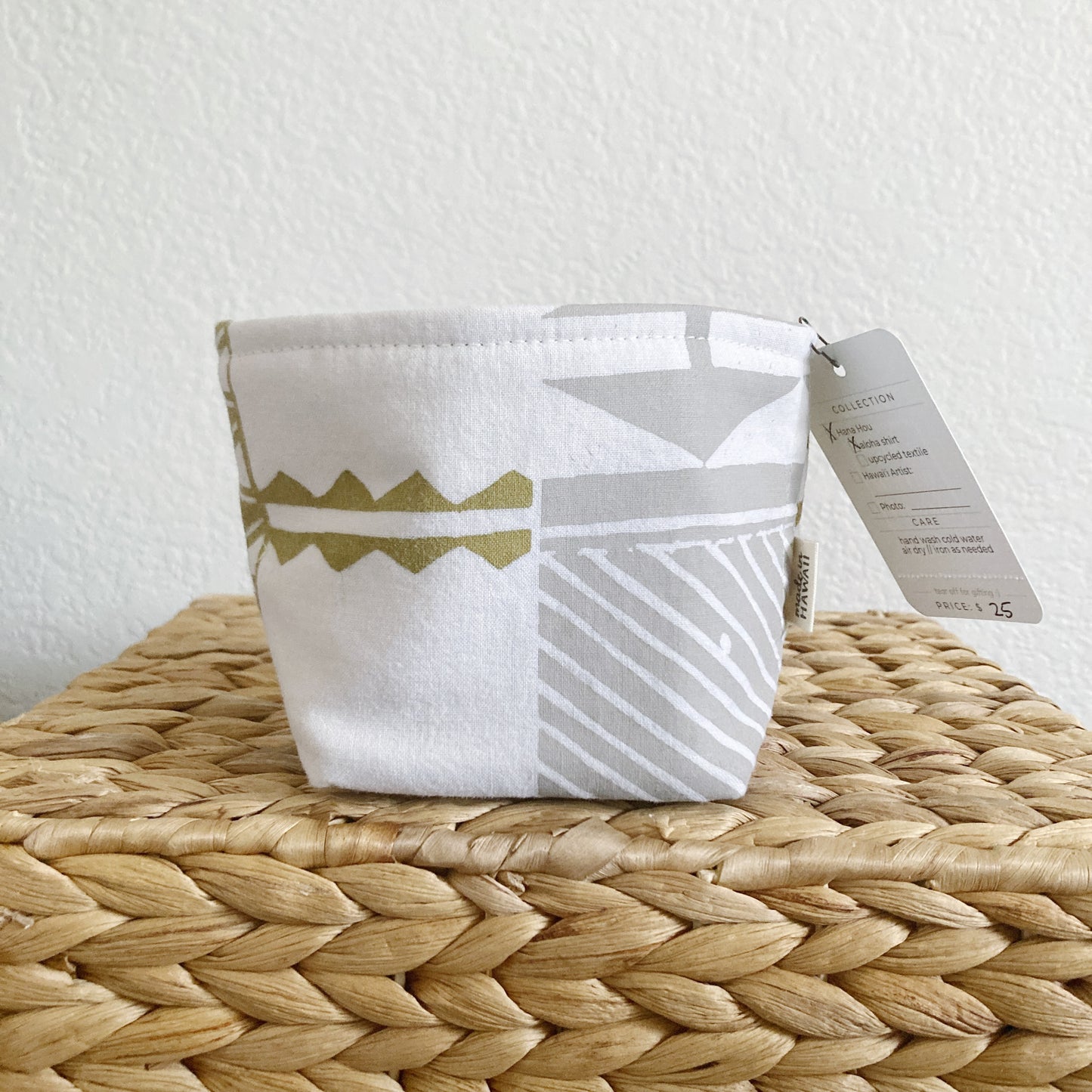 Hana Hou // 4" Plant Bag 009// Made in Hawaii with aloha shirt