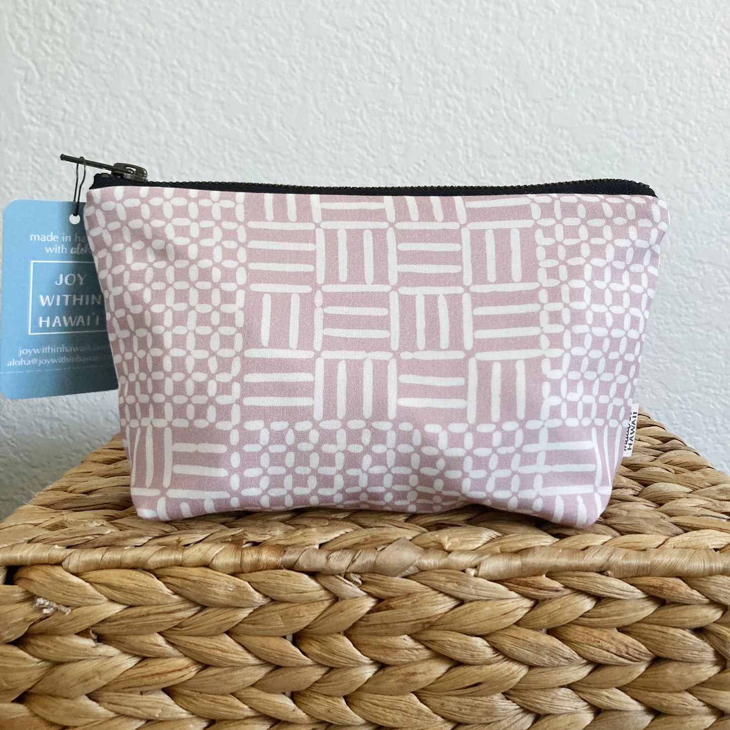 HAWAI'I ARTIST // Jumbo Pencil Pouch 006 // Print design by Kamea Designs