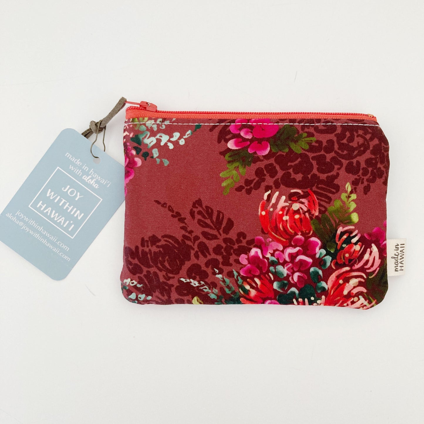 HAWAI'I ARTIST // Mini Pouch 015 // Print design by Kaulumaika