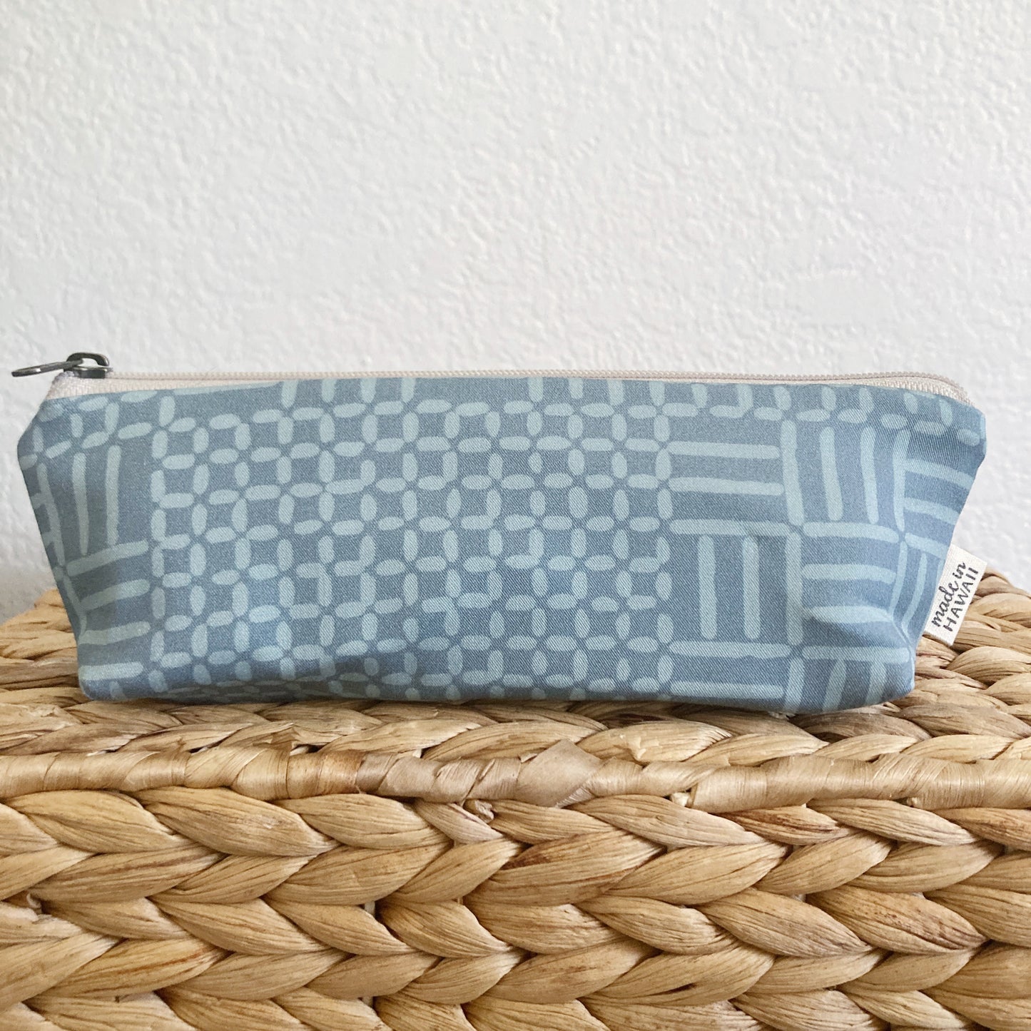 HAWAI'I ARTIST // Small Pencil Pouch 002 // Print design by Kamea Designs