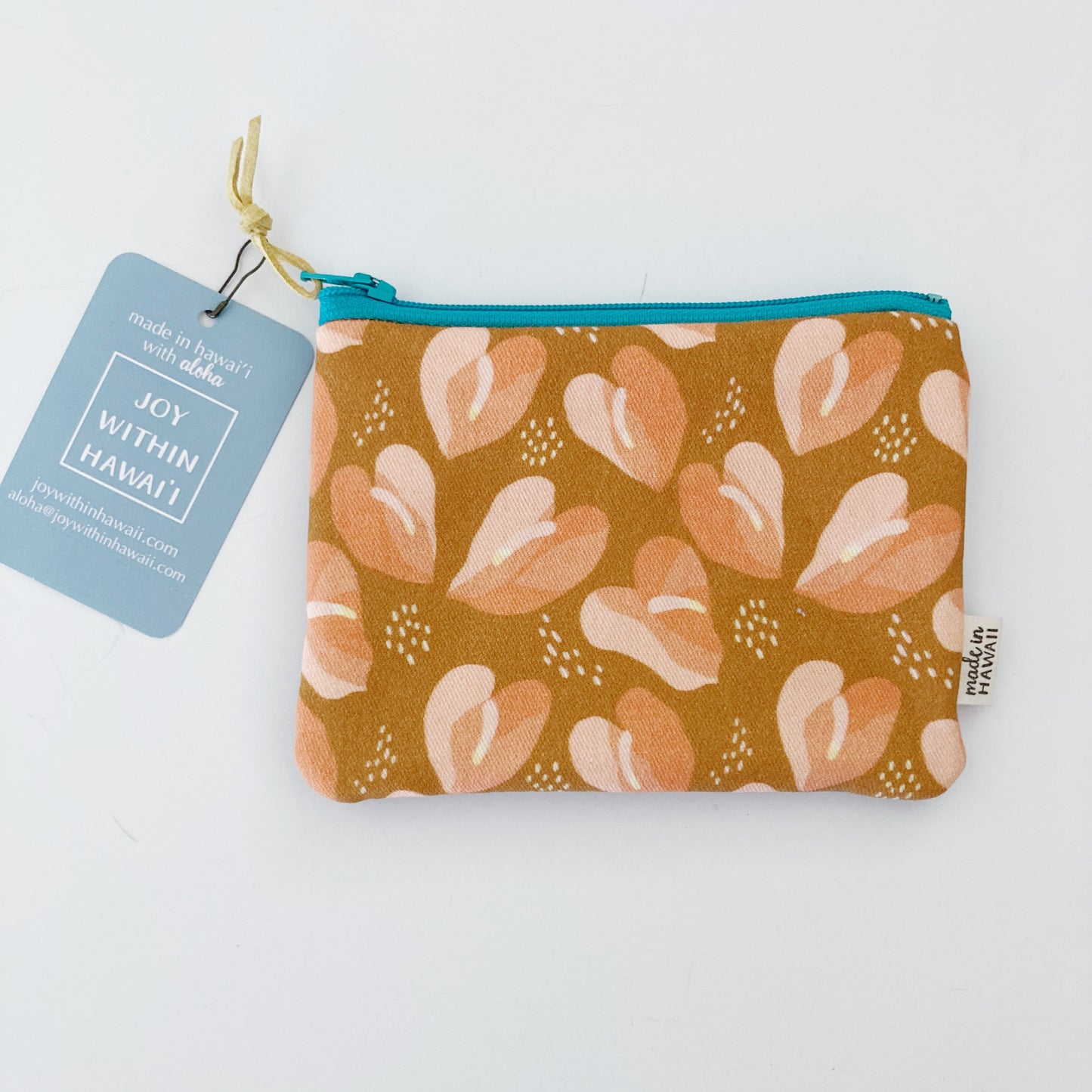 HAWAI'I ARTIST // Mini Pouch 037 // Print design by Eternal Summer Hawaii