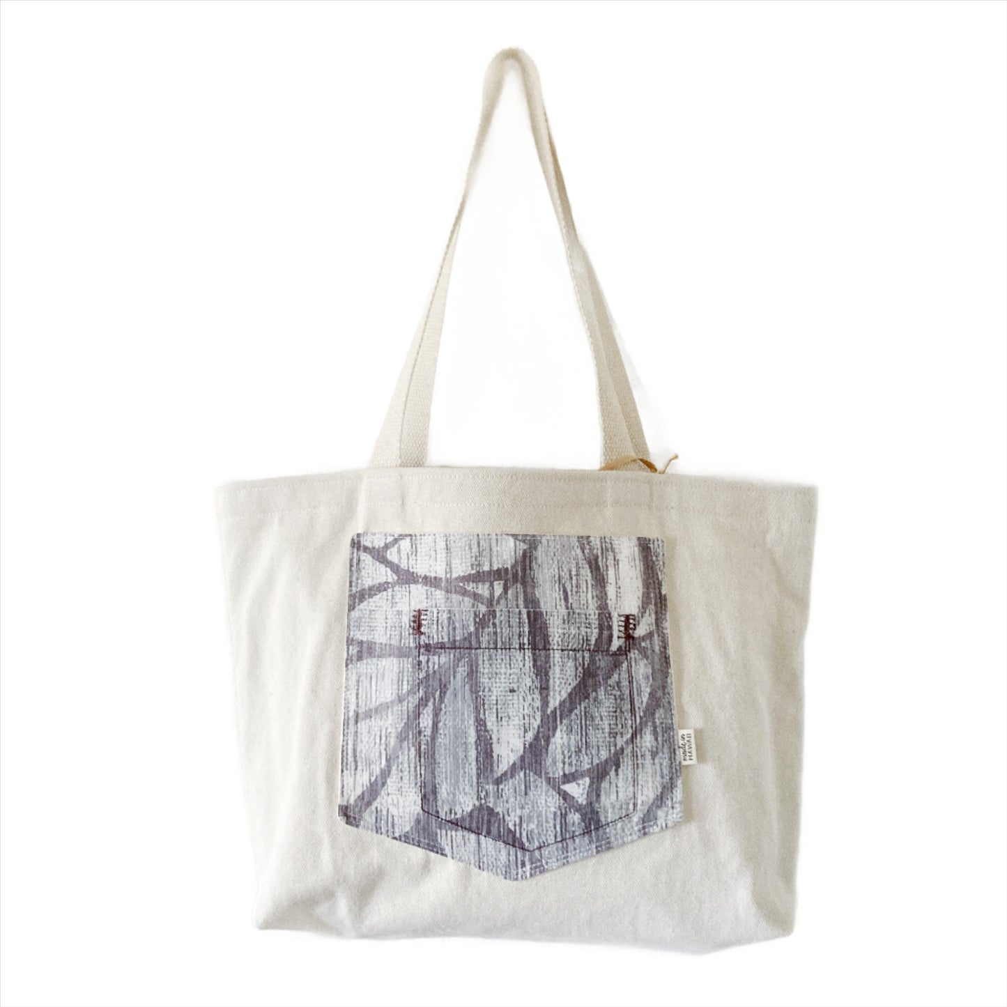 HANA HOU // Pocket Tote 016 // Made in Hawaii with pre-loved aloha shirt