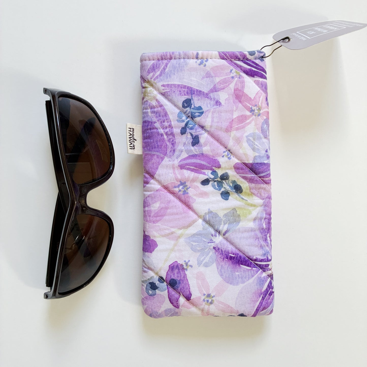 Hawai'i Artist / Sunglass Pouch 002 / Made in Hawaii // Print Design by Kaulumaika