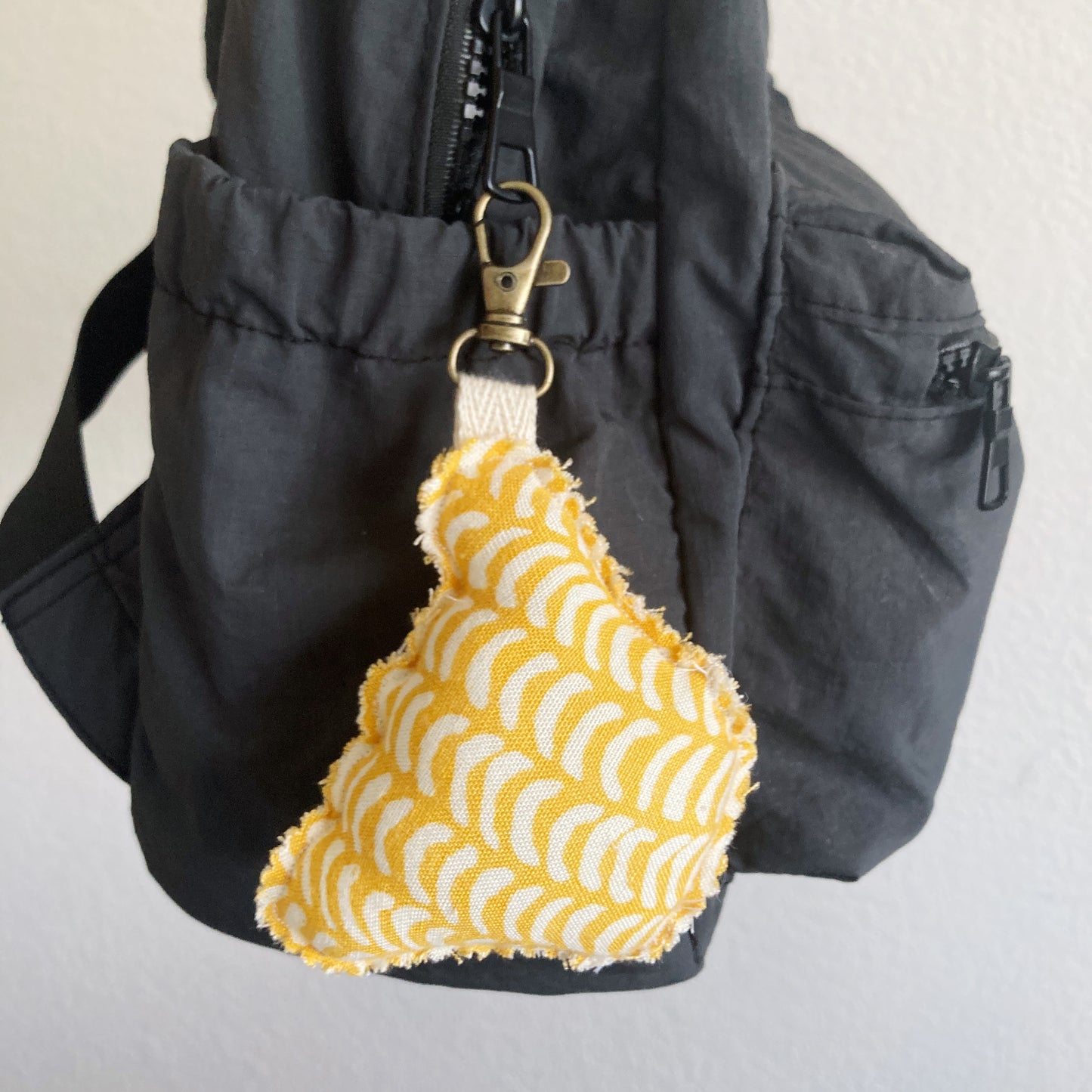 Hana Hou // Puffy Shaka Charm 6S // Made in Hawaii with upcycled fabric
