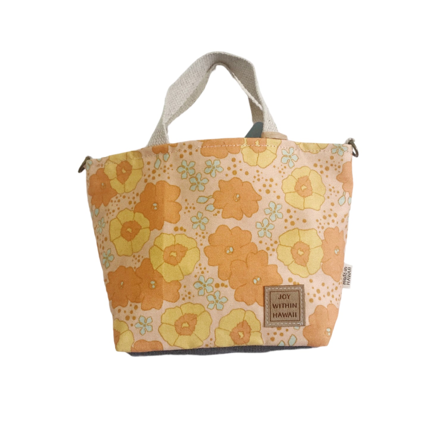 HAWAI'I ARTIST // Mini Tote Crossbody 001 // Print design by Millie Anne Me