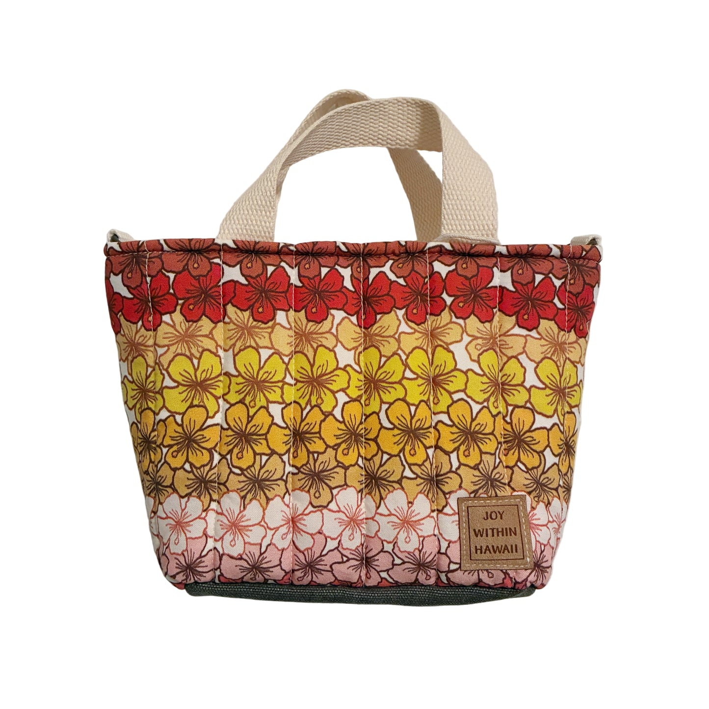 HAWAI'I ARTIST // PUFFY MINI CROSSBODY TOTE 012 // Priint Design by Eternal Summer Hawaii