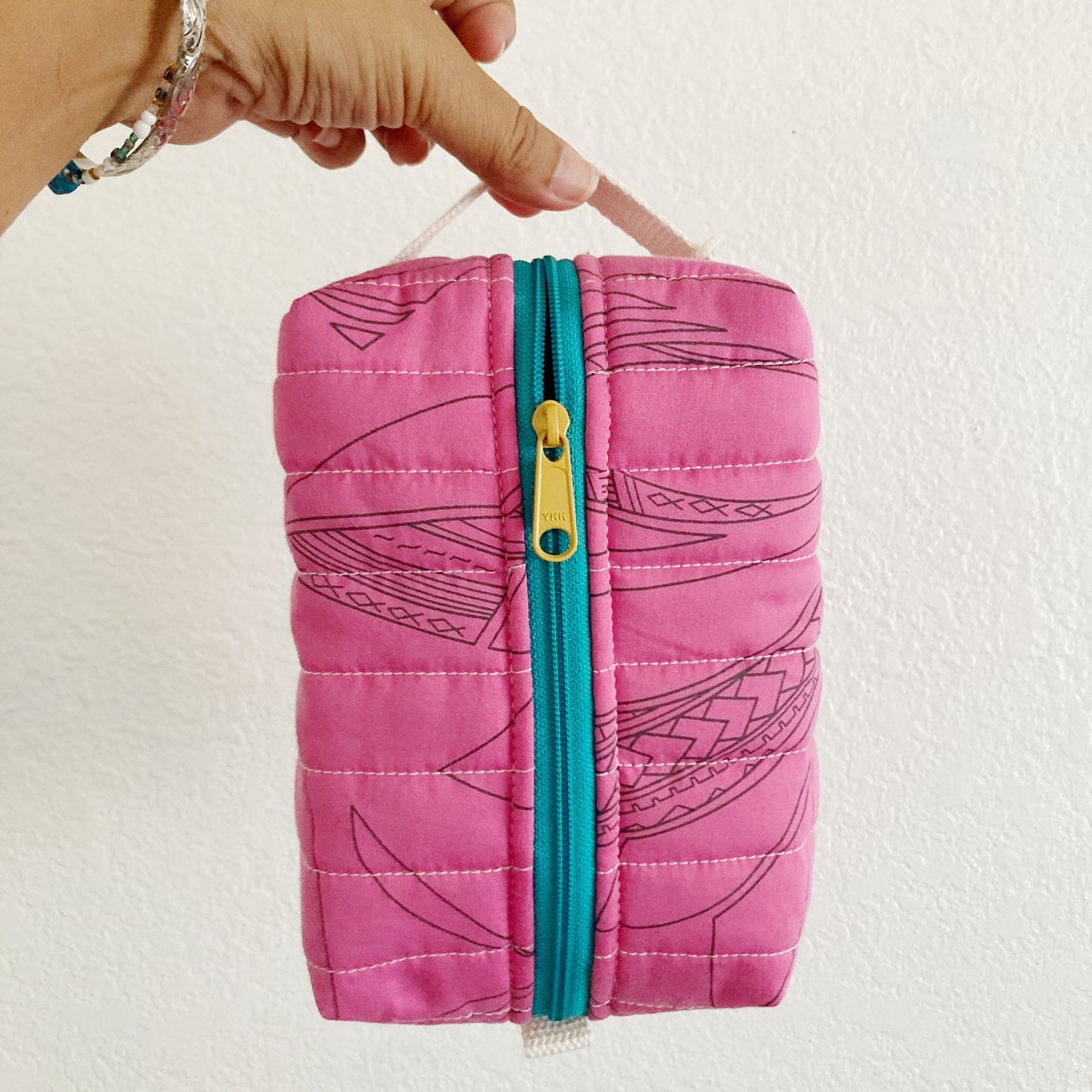 HANA HOU // Travel Boxy 014 // Made in Hawai'i with pre-loved aloha shirt