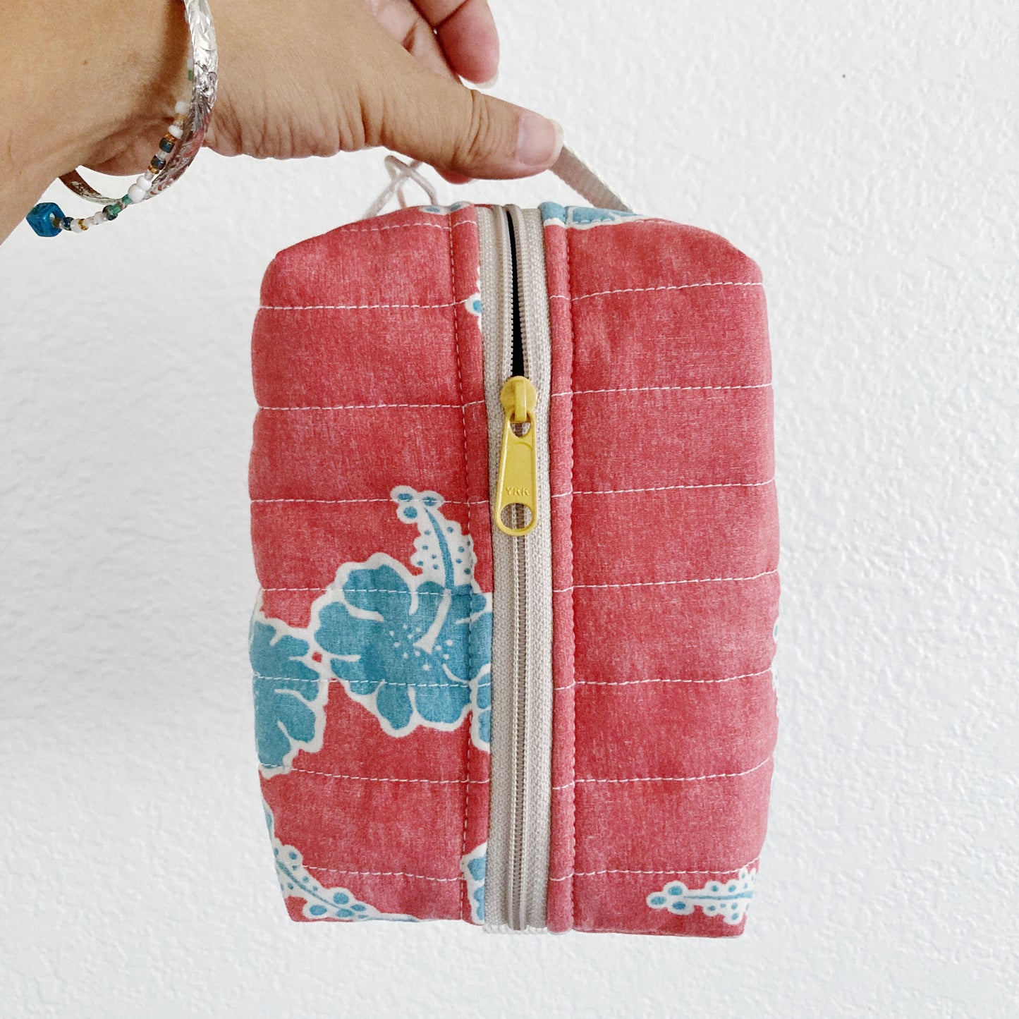 HANA HOU // Travel Boxy 012 // Made in Hawai'i with pre-loved aloha shirt