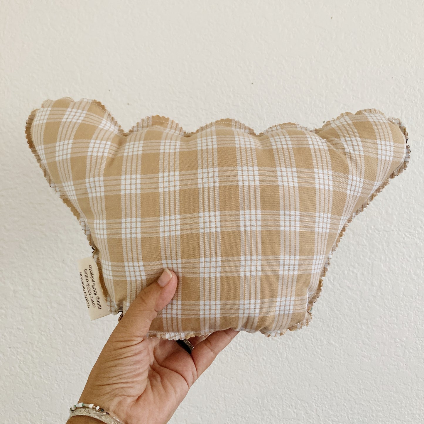 HANA HOU // PUFFY SHAKA 020 // Made with pre-loved aloha shirt + palaka