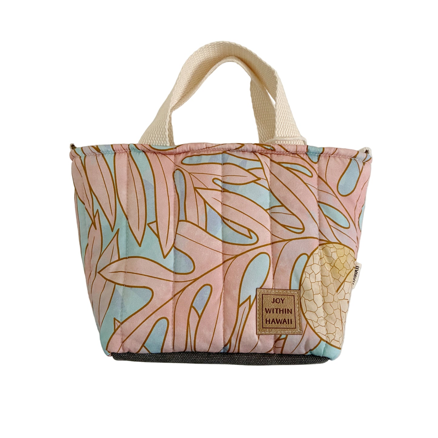HAWAI'I ARTIST // PUFFY MINI CROSSBODY TOTE 004 // Priint Design by Kaululmaika