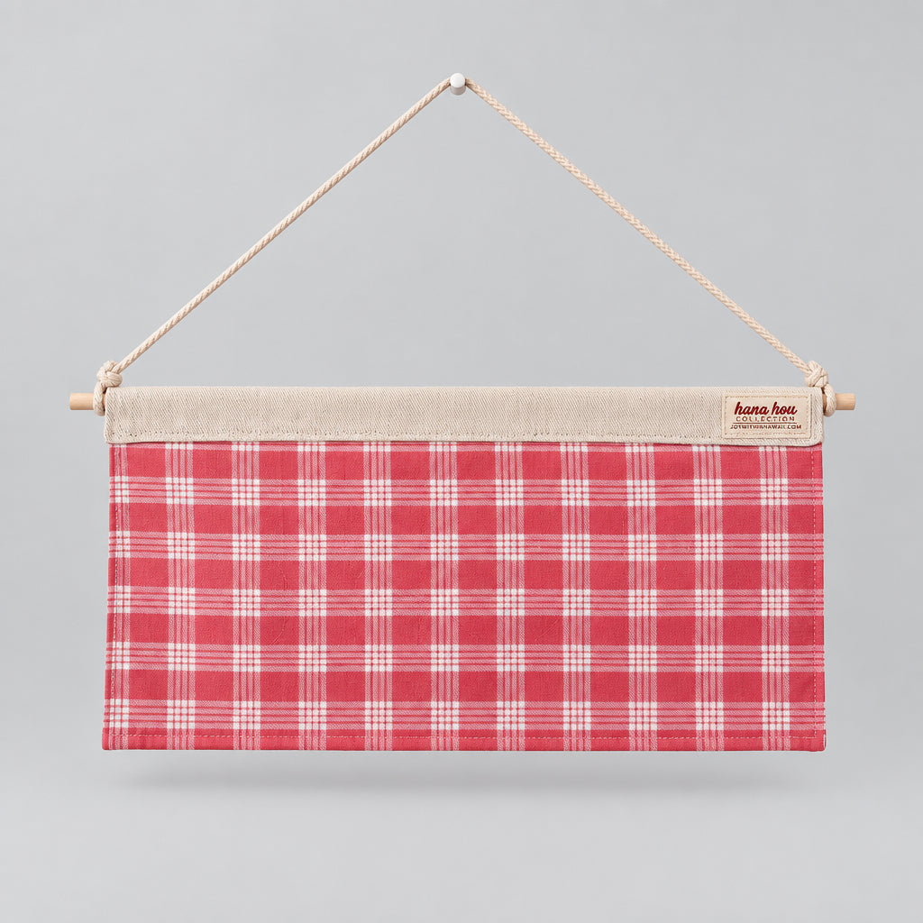 HANA HOU // ALOHA BANNER 002// Made in Hawai'i with pre-loved aloha shirts