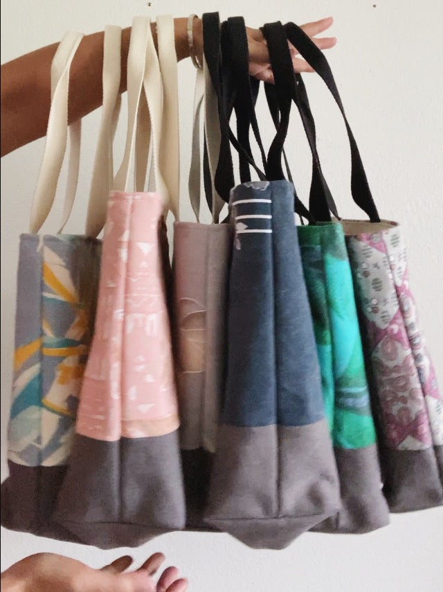 HANA HOU // Aloha Tote 001 // Made in Hawaii with pre-loved aloha shirts