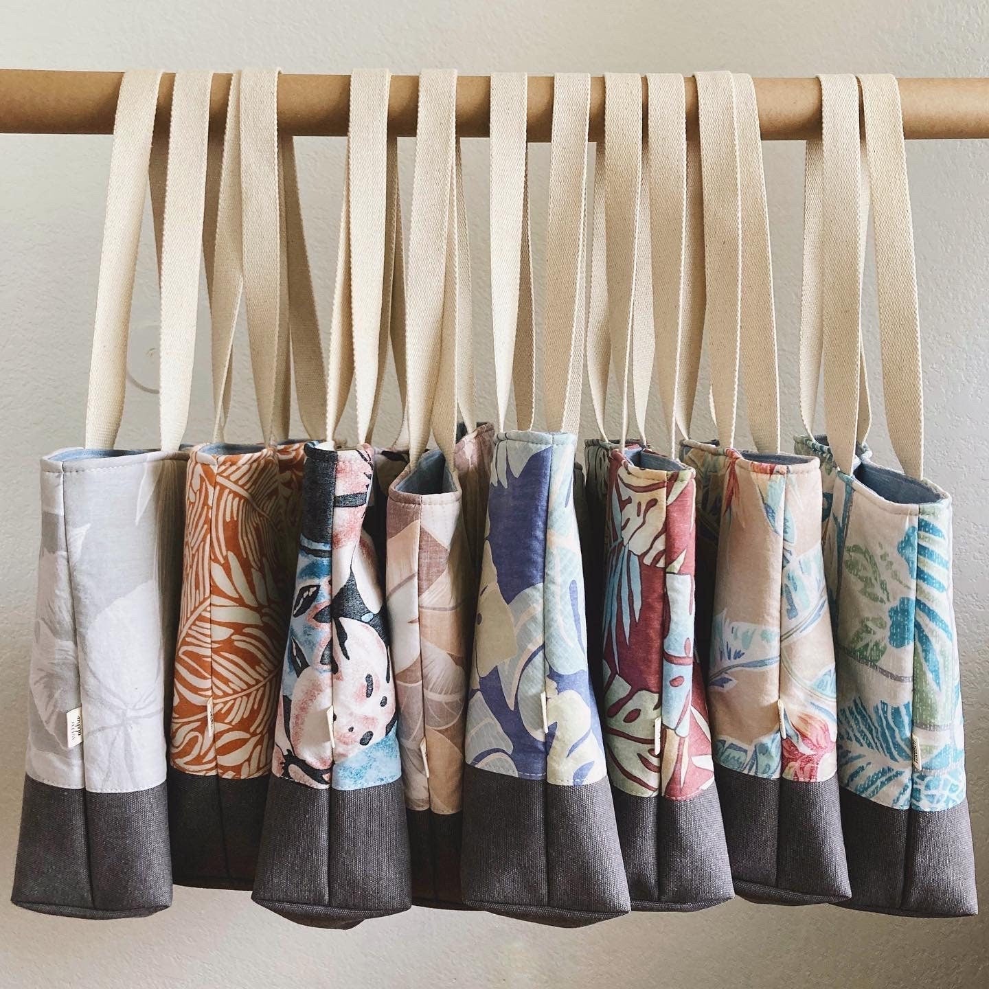 HANA HOU // Aloha Tote 002 // Made in Hawaii with pre-loved aloha shirts