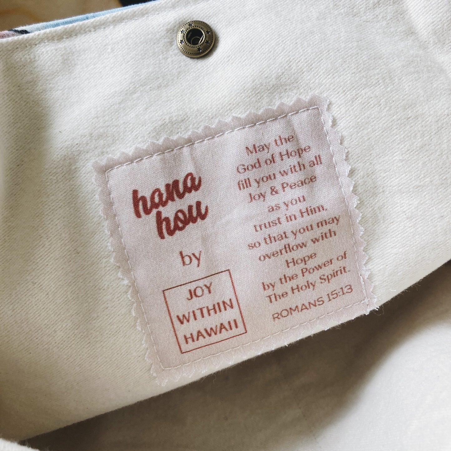 HANA HOU // Aloha Tote 002 // Made in Hawaii with pre-loved aloha shirts