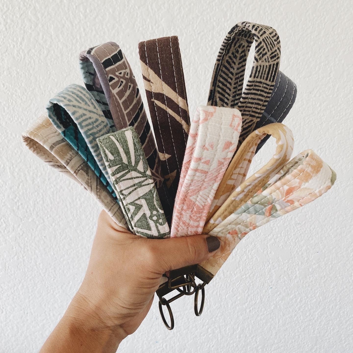 HANA HOU // Key Strap 008 // Made in Hawaii with pre-loved aloha shirt