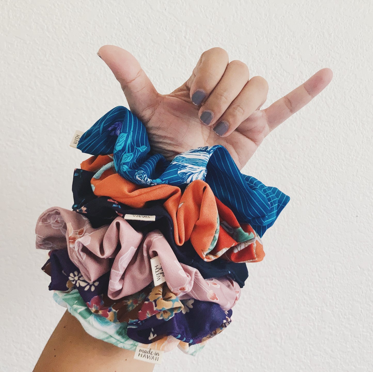 Hana Hou // SCRUNCHIE 001 // Made in Hawaii with upcycled textiles