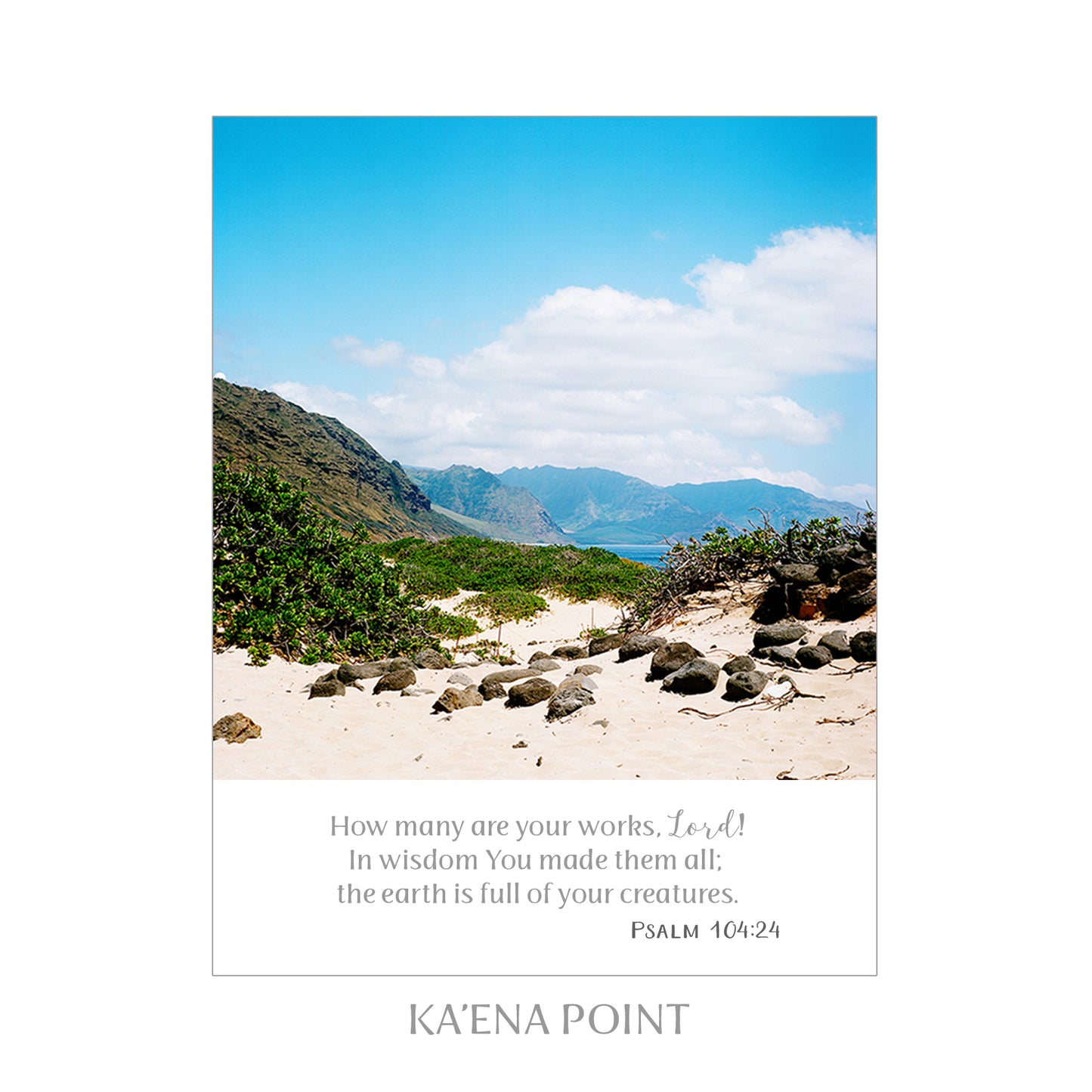 5X7 SCRIPTURE PRINTS