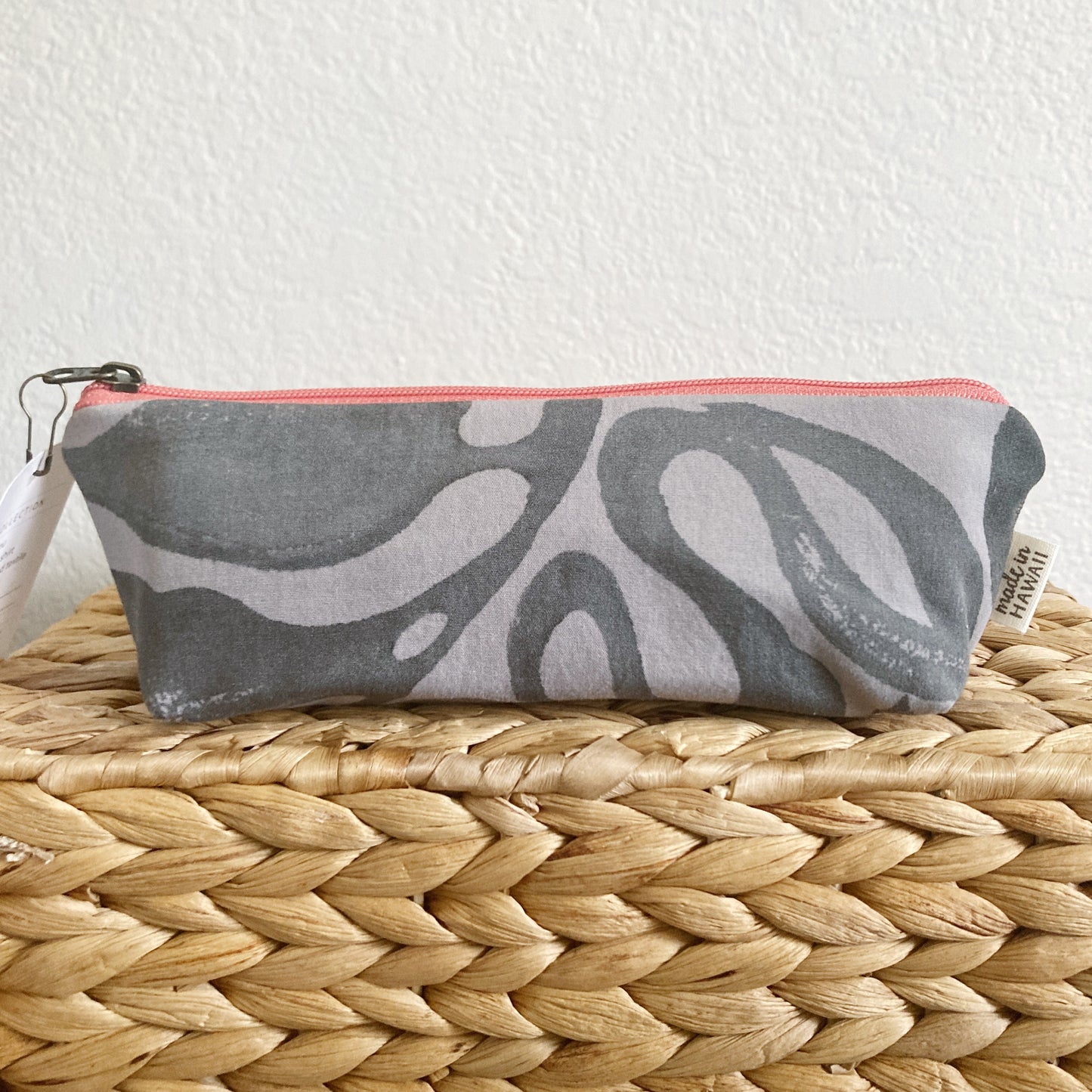 HANA HOU // Small Pencil Pouch 003 // Made in Hawaii with aloha shirt