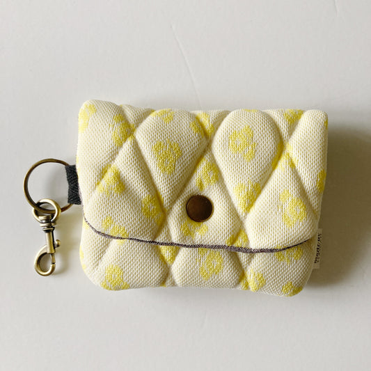 HANA HOU // PUFFY WALLET 001 // Made in Hawaii with upcycled fabric