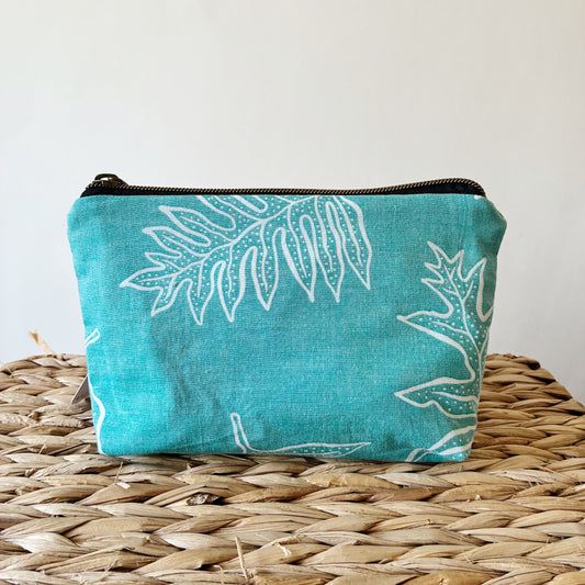 Hana Hou // Jumbo Pencil Pouch 003 // Made in Hawaii with pre-loved aloha shirt