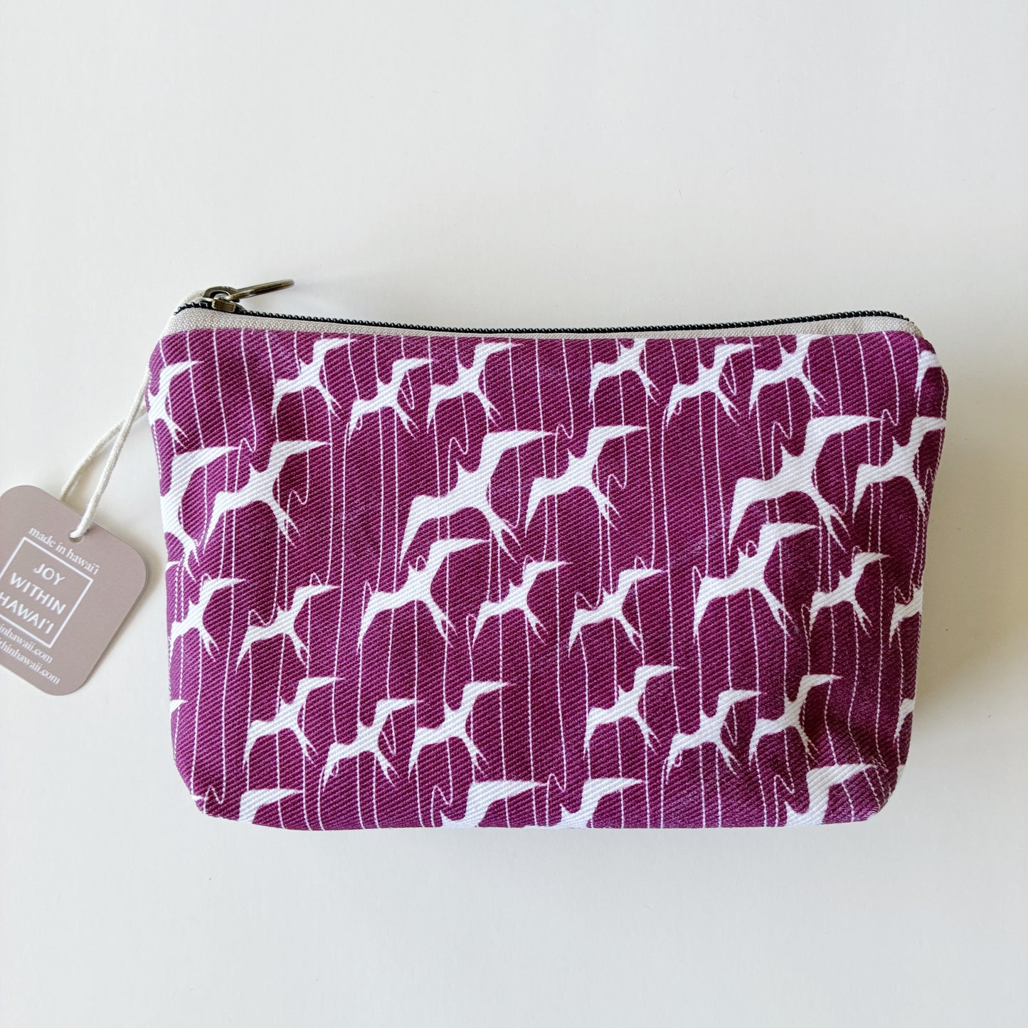 HAWAI'I ARTIST // Jumbo Pencil Pouch 004 // Print design by Pipilioe