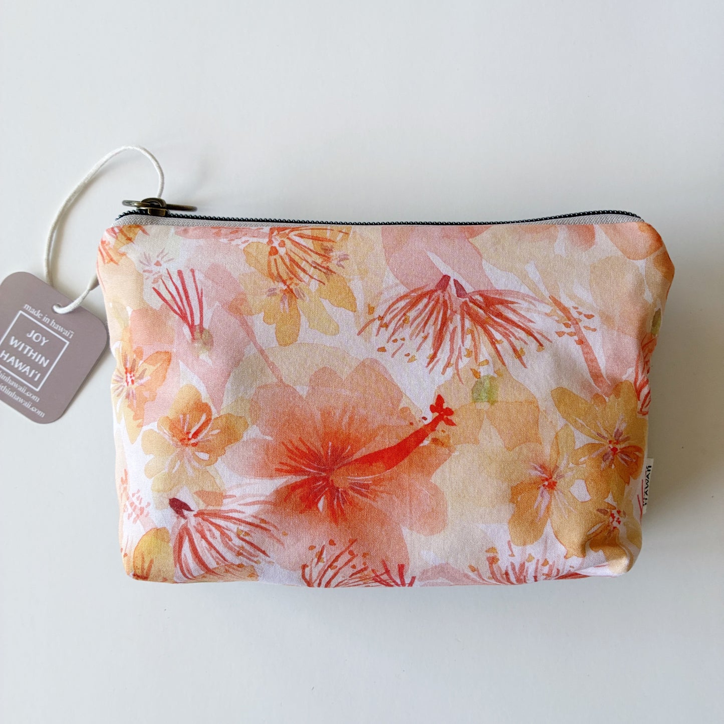 HAWAI'I ARTIST // Jumbo Pencil Pouch 003 // Print design by Kaulumaika