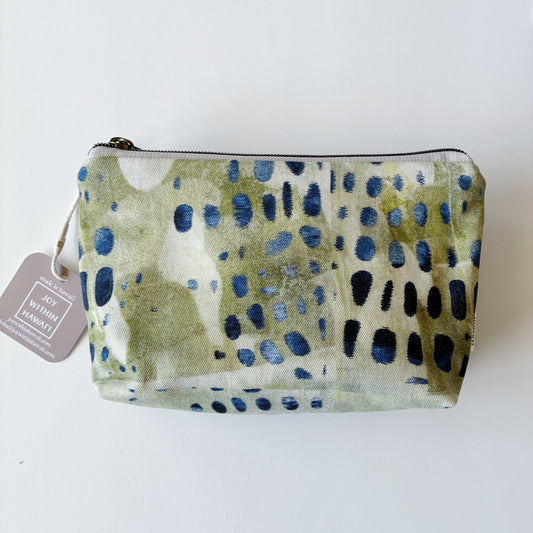 HAWAI'I ARTIST // Jumbo Pencil Pouch 001 // Print design by  Bless You Hawai'i Handmade