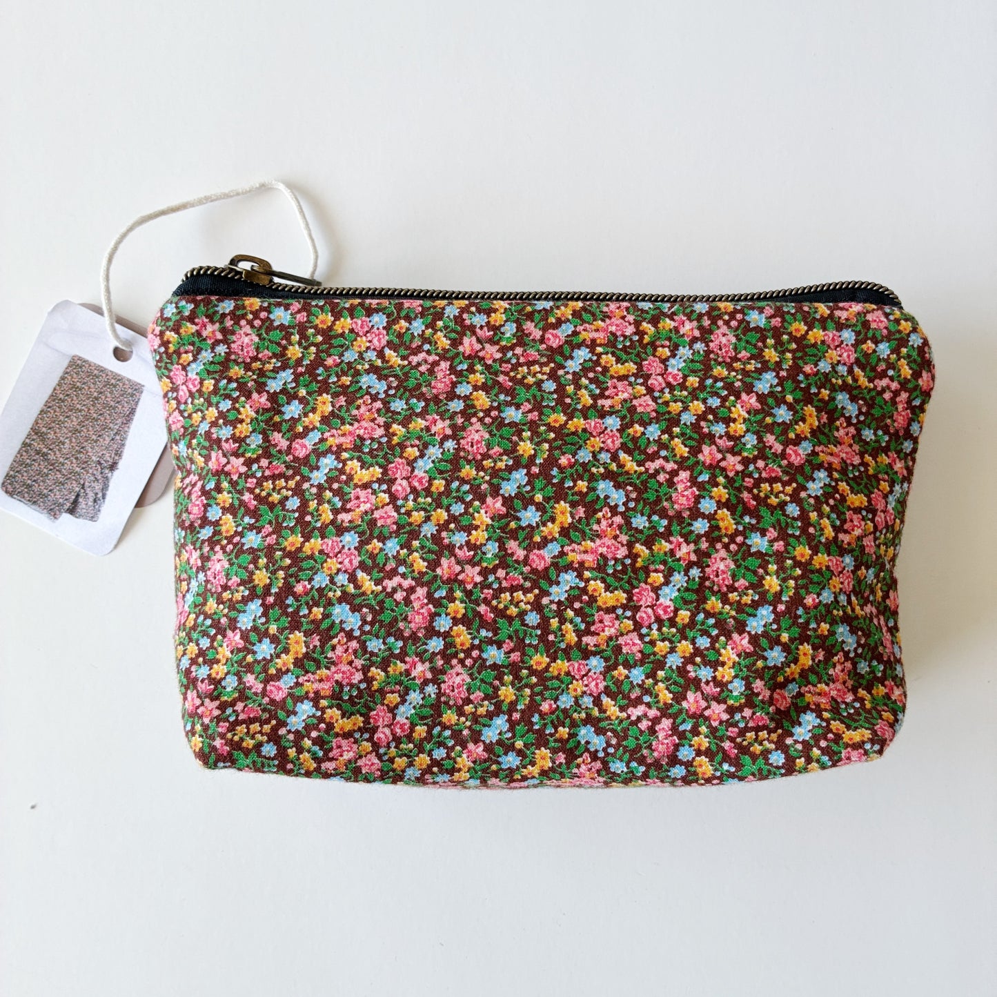 Hana Hou // Jumbo Pencil Pouch 001 // Made in Hawaii with upcycled fabric