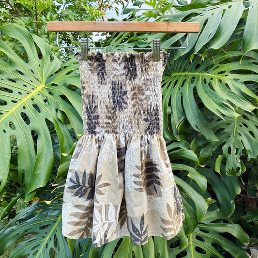 HANA HOU // Ka'ina Top 012 // Made in Hawai'i with pre-loved aloha shirt