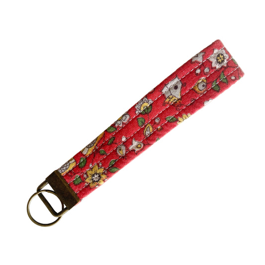 HANA HOU // Key Strap 009 // Made in Hawaii with upcycled skirt