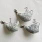 Hana Hou // Puffy Shaka Charm 3S // Made in Hawaii with preloved aloha shirt