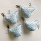 Hana Hou // Puffy Shaka Charm 4S // Made in Hawaii with preloved aloha shirt