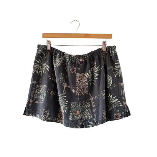 HANA HOU // Coco Top 049 // Made in Hawai'i with mens size XL pre-loved aloha shirt