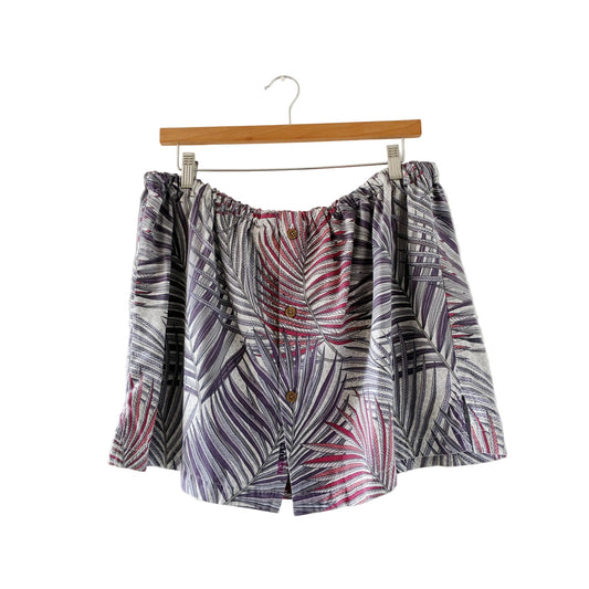 HANA HOU // Coco Top 046 // Made in Hawai'i with mens size XL pre-loved aloha shirt