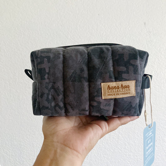 HANA HOU // Travel Boxy 004 // Made in Hawai'i with pre-loved aloha shirt