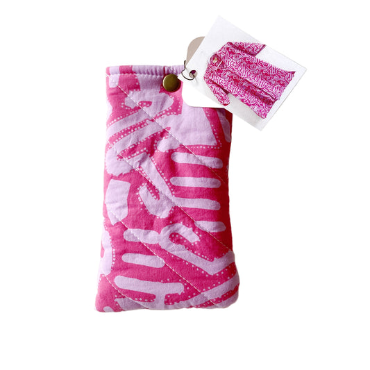 Hana Hou / Sunglass Pouch 005 / Made in Hawaii with pre-loved aloha shirt