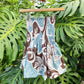 HANA HOU // Ka'ina Top 014 // Made in Hawai'i with pre-loved aloha shirt