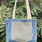 HANA HOU // Denim Pocket Tote 001 // Made in Hawai'i with upcycled fabrics