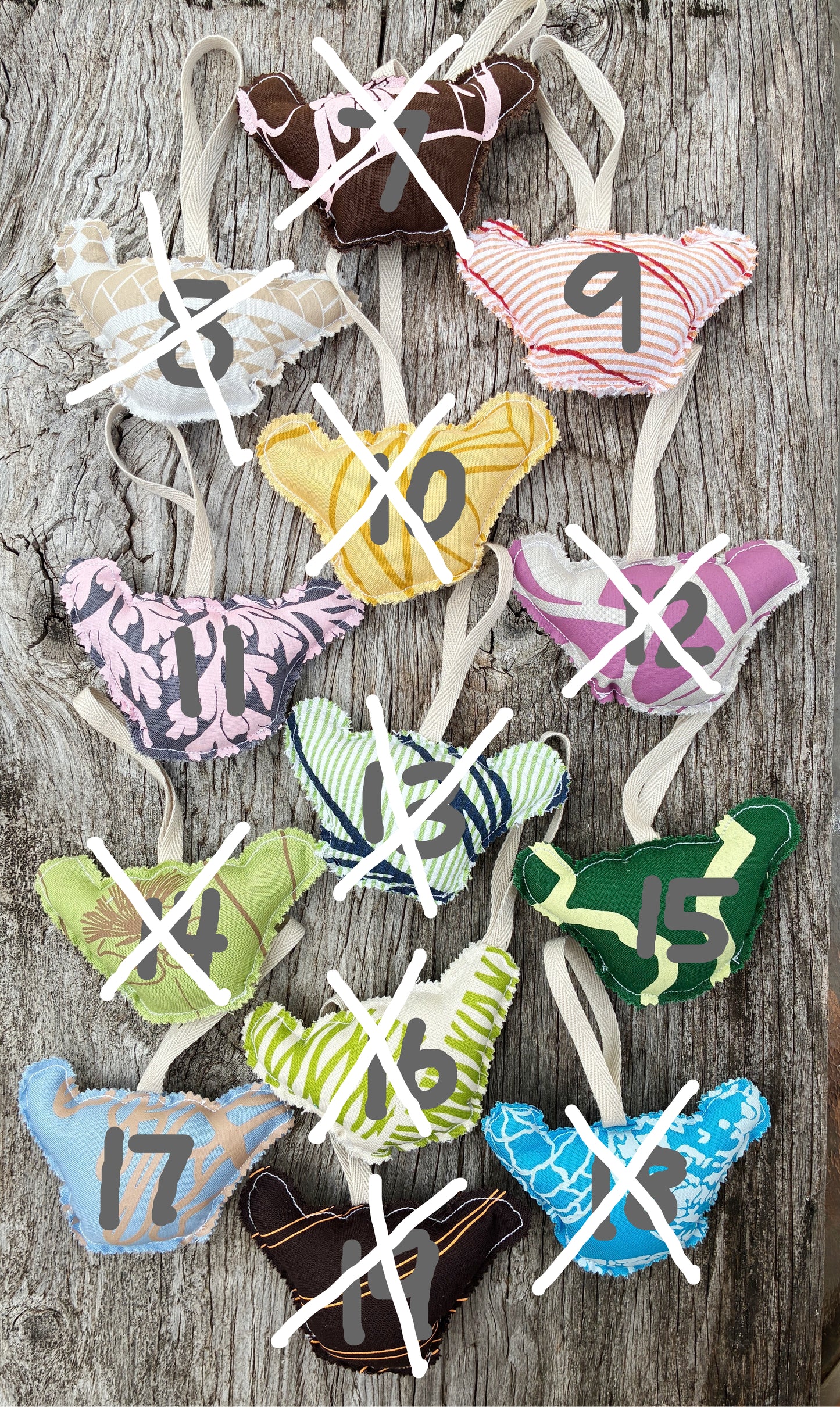 SHAKA ORNAMENT // Made in Hawai'i with preloved aloha shirts + palaka