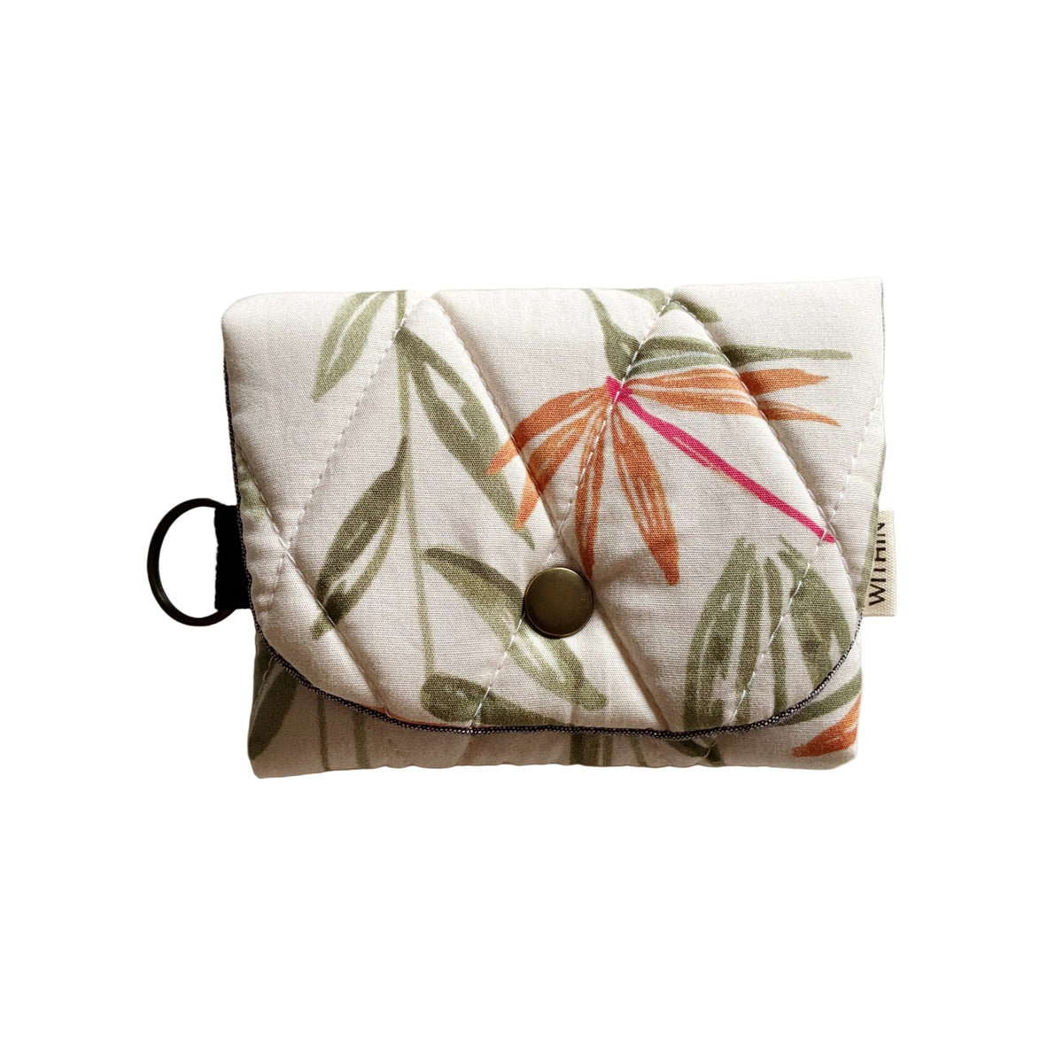 HAWAII ARTIST  // MINI PUFFY WALLET 006 // Print Design by Kris Wong Design