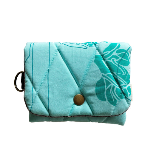 HAWAII ARTIST  // MINI PUFFY WALLET 001 // Print Design by Sig Zane Designs